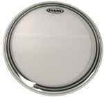 Evans EC2S Edge Control with SST Clear Drum Head Front View